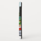 Weihnachts Roter Lieferwagen Truck auf der Schnees Case-Mate iPhone Hülle (Hinten/Links)