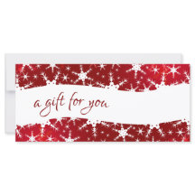 Weihnachts Roter Winter Schneeflocken Geschenkguts