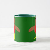 Weihnachts-Rotkehlchen-Tasse Tasse (Zentrum)