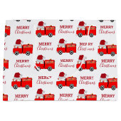 Weihnachts-Rottruck Große Geschenktüte (Vorderseite)