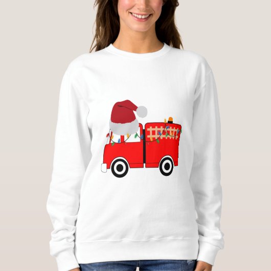 Weihnachts-Rottruck Sweatshirt (Vorderseite)