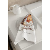 Weihnachts-Rotweinrobe, anpassbar Geschirrtuch