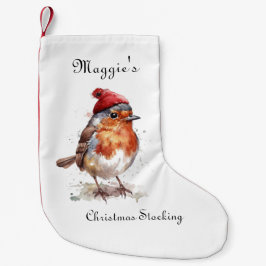 Weihnachts-Rotweinrobe, anpassbar Kleiner Weihnachtsstrumpf