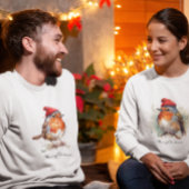 Weihnachts-Rotweinrobe, anpassbar T-Shirt