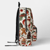Weihnachts-Rucksack Bedruckter Rucksack (Links)
