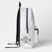 Weihnachts-Rucksack mit festem Design Bedruckter Rucksack (Links)