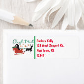 Weihnachts-Rücksendeadresse (Insitu)