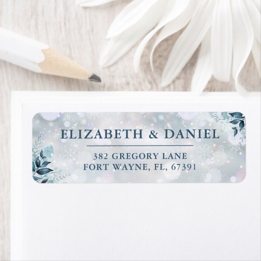 Weihnachts-Rücksendeadresse (Insitu)