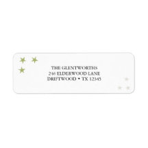 Weihnachts-Rücksendeadresse