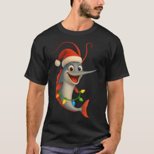 Weihnachts-Ruderfisch T-Shirt