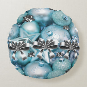 Weihnachts-Rundkissen Rundes Kissen