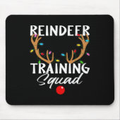 Weihnachts-Running-Rentier-Runner-Training Squad T Mousepad (Vorne)