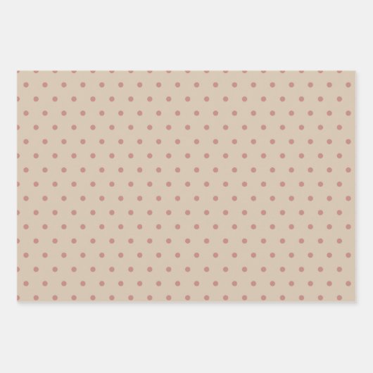 Weihnachts Rustikales Boho Pattern Geschenkwrake Geschenkpapier Set (Vorderseite 3)