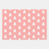 Weihnachts Rustikales Boho Pattern Geschenkwrake Geschenkpapier Set (Vorderseite 2)