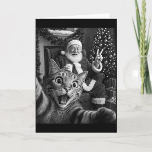 Weihnachts-Santa-Claus Frohe-Weihnachten Lustige-K Karte