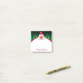 Weihnachts-Santa-Claus-Notizzettel Post-it Klebezettel (Auf Schreibtisch)