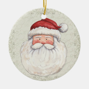 Weihnachts-Santa Exklusiv - SRF Keramikornament