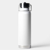 Weihnachts Santa Fitnessstudio Trinkflasche (Hinten)