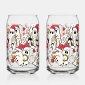 Weihnachts-Santa-Geist-Glasbecher Dosenglas (Rechts)