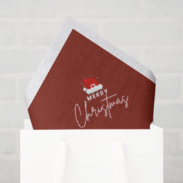 Weihnachts-Santa-&-Geschenk-Muster-Seidenpapier Seidenpapier