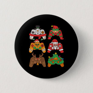 Weihnachts-Santa-Hirsch-Gaming-Controller Jungen K Button