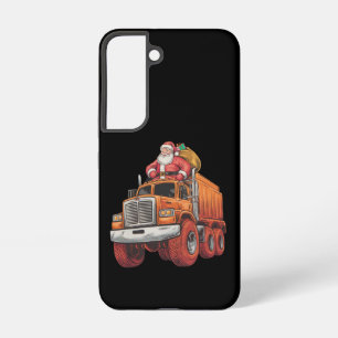 Weihnachts-Santa-Monster-Truck-Weihnachten-Jungs-K Samsung Galaxy Hülle