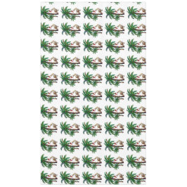 Weihnachts-Santa-Pelikan-Feiertags-Tischdecken Tischdecke