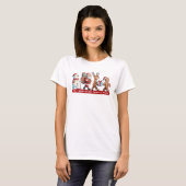 Weihnachts-Santa-T-Shirt T-Shirt (Vorne ganz)