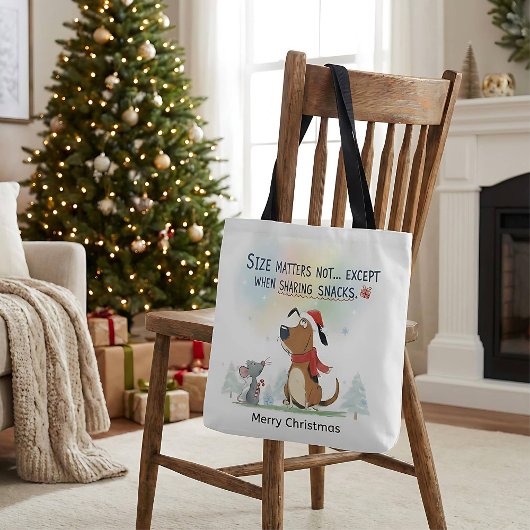 Weihnachts-Santa-Tier Hund Tasche