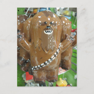 Weihnachts-Sasquatch Feiertagspostkarte