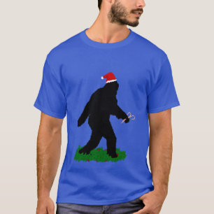Weihnachts-Sasquatch-Jagd T-Shirt