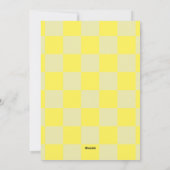 Weihnachts-Schachbretter Feiertagskarte (Rückseite)