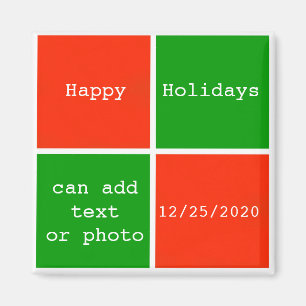 Weihnachts-Schachbretter Magnet