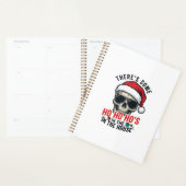 Weihnachts-Schädel Ho Ho Ho Humor Design Planer (Anzeige)