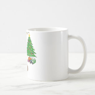 Weihnachts-Scheiß-Emoji Kaffeetasse