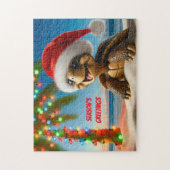 Weihnachts-Schildkröte Puzzle (Vertikal)