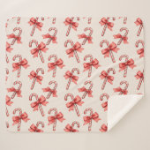 Weihnachts-Schlecken Sherpadecke (Vorderseite (Horizontal))