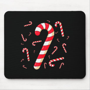 Weihnachts-Schlecker-Stab Santa Xmas Familie Kind Mousepad