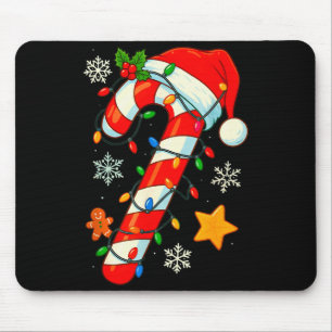 Weihnachts-Schleckerband-Weihnachtsmannmütze Xmas Mousepad