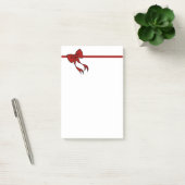 Weihnachts-Schleifen-Post-it-Notes-Geschenk Post-it Klebezettel (Büro)