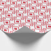 Weihnachts Schlichter Pullover Geschenkpapier (Ecke)