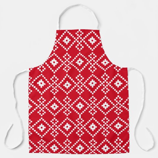 Weihnachts Schlichter Pullover Schürze (Vorderseite)