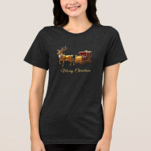 Weihnachts-Schlitten-Feiertags-Rentier-Damen