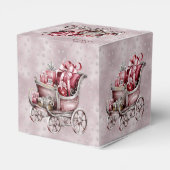 Weihnachts-Schlitten mit Geschenken Holiday Gefall Geschenkschachtel (Rückseite)