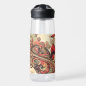 Weihnachts-Schlitten-Wasserflasche Trinkflasche (Vorne)