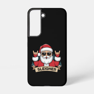 Weihnachts-Schlittenfahrer-Santa-Rocker  Samsung Galaxy Hülle