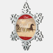 Weihnachts-Schlittenfahrt Ornament (Rechts)