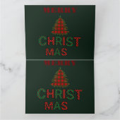 Weihnachts-Schlüsselanhänger Karte (Innenseite)