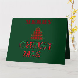 Weihnachts-Schlüsselanhänger Karte