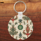 Weihnachts-Schlüsselanhänger Schlüsselanhänger (Vorderseite)